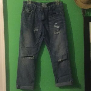 (EUC) Current/Elliot The Boyfriend jeans size 26